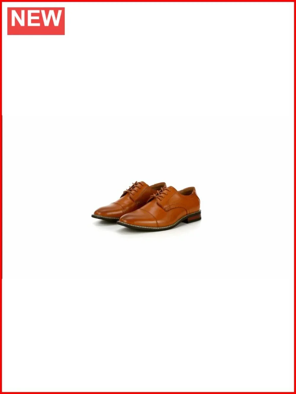 Men's Wingtip Oxford Dress Shoes - Formal Business Wedding Lace-Up